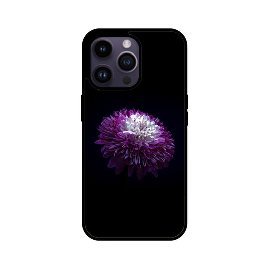 Chrysanthemum Twilight | Glass iPhone Case