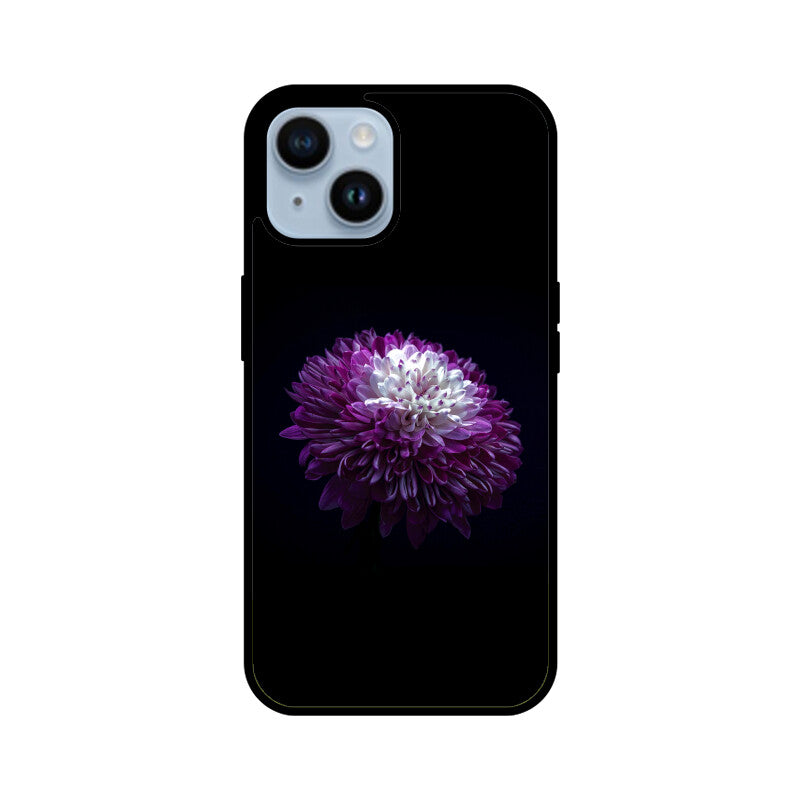 Chrysanthemum Twilight | Glass iPhone Case