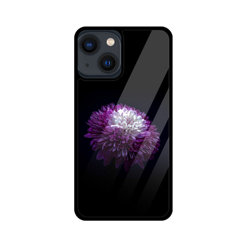 Chrysanthemum Twilight | Glass iPhone Case