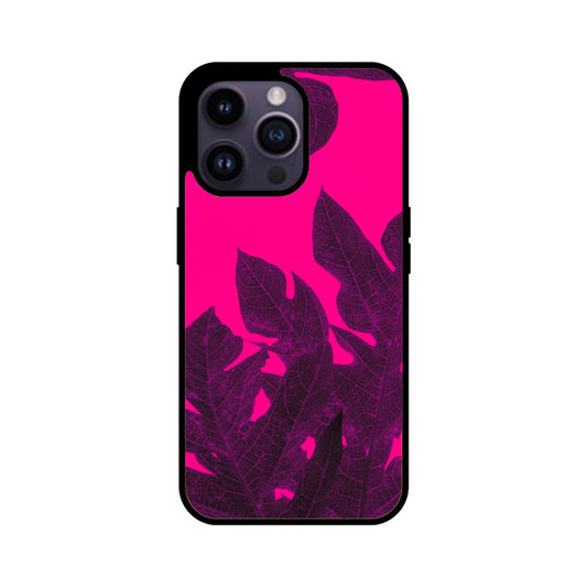 Pink Verdure | Glass iPhone Case
