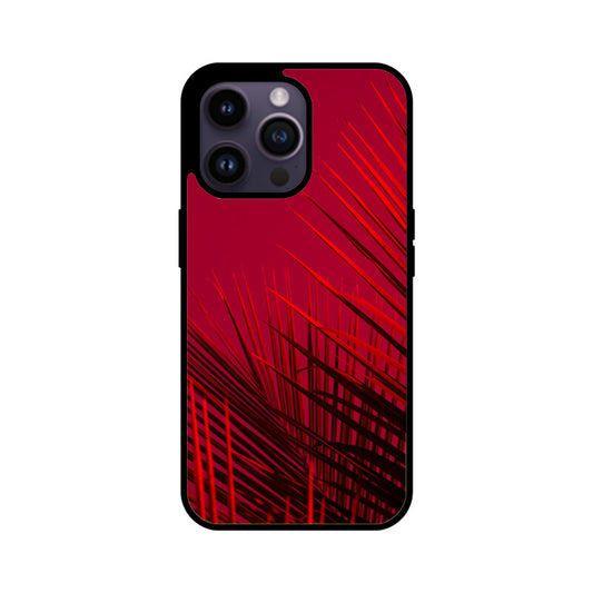 Crimson Canopy | Glass iPhone Case