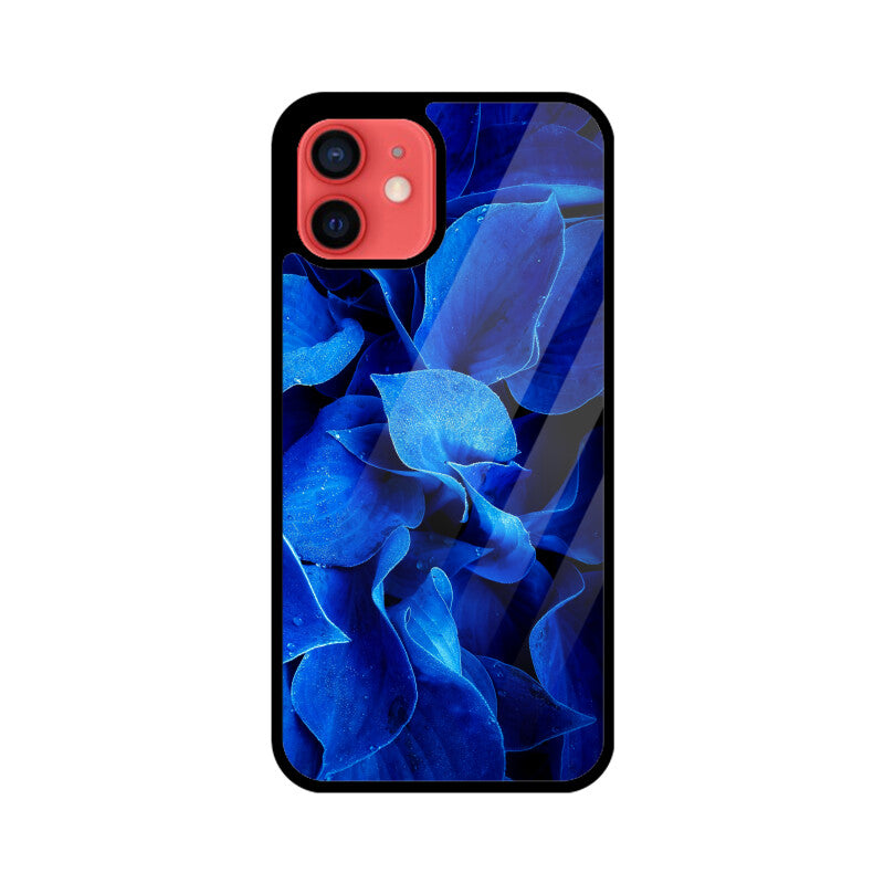 Azure Droplets | Glass iPhone Case