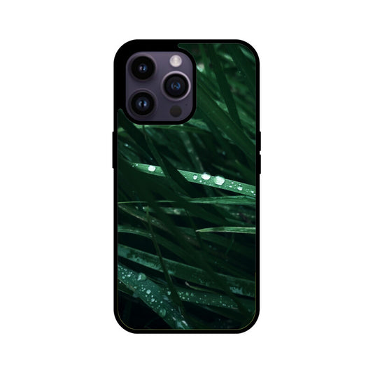 Dew-Kissed Green | Glass iPhone Case