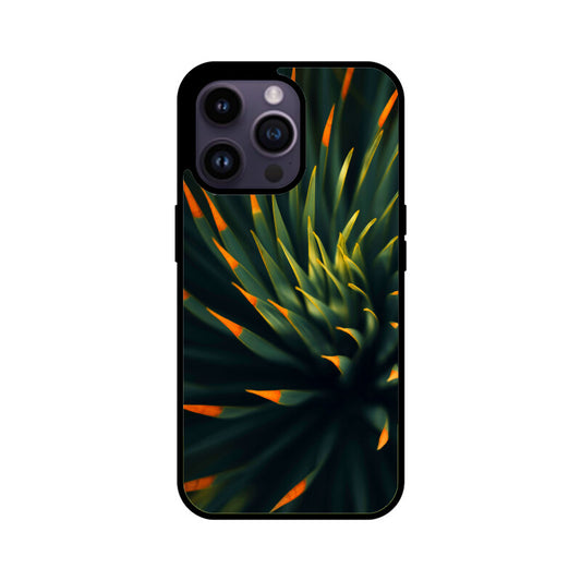 Spiked Radiance | Glass iPhone Case