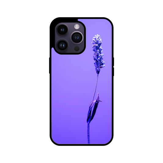 Lavender Solitude | Glass iPhone Case