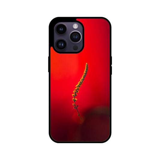 Golden Sprout | Glass iPhone Case