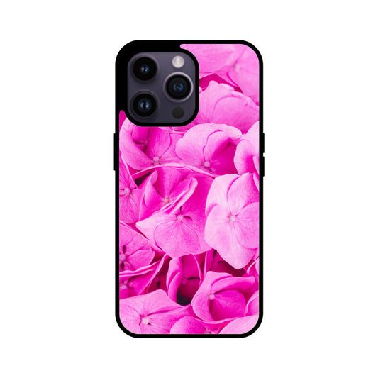 Hydrangea Harmony | Glass iPhone Case