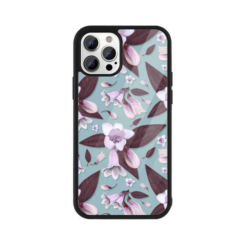 Lavender Whisps | Glass iPhone Case