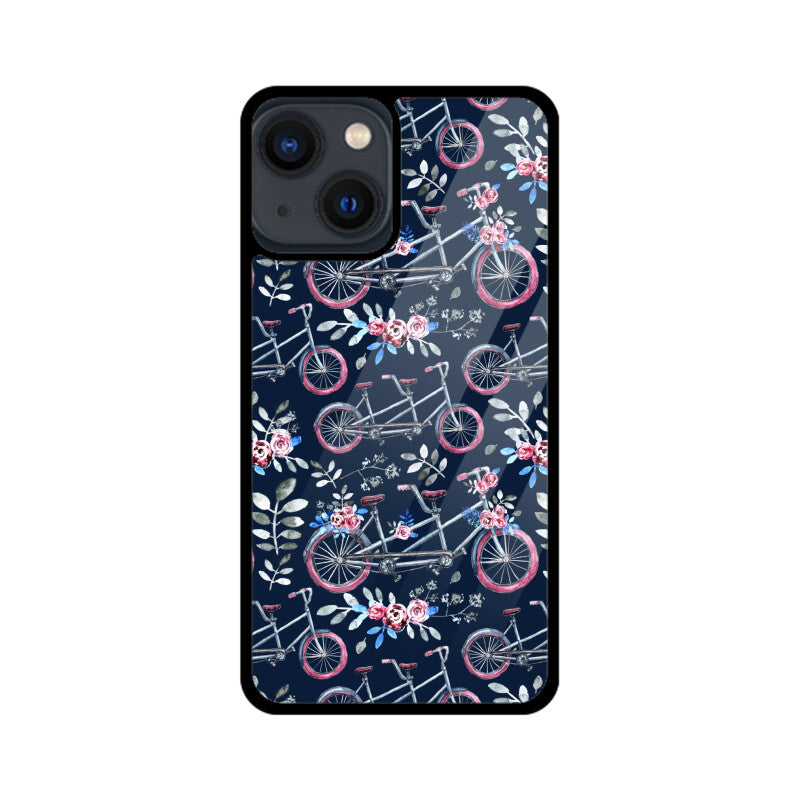 Blossoming Rides | Glass iPhone Case