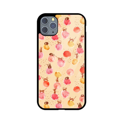Whimsical Cats | Glass iPhone Case