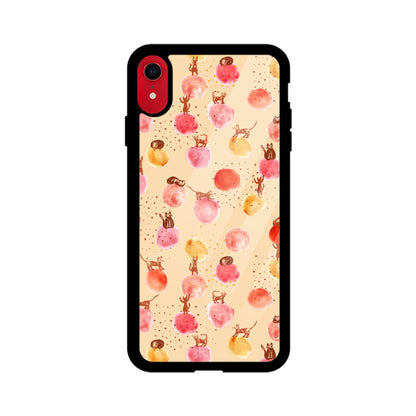 Whimsical Cats | Glass iPhone Case