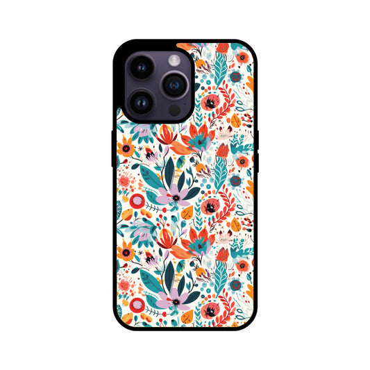 Floral Fantasia | Glass iPhone Case