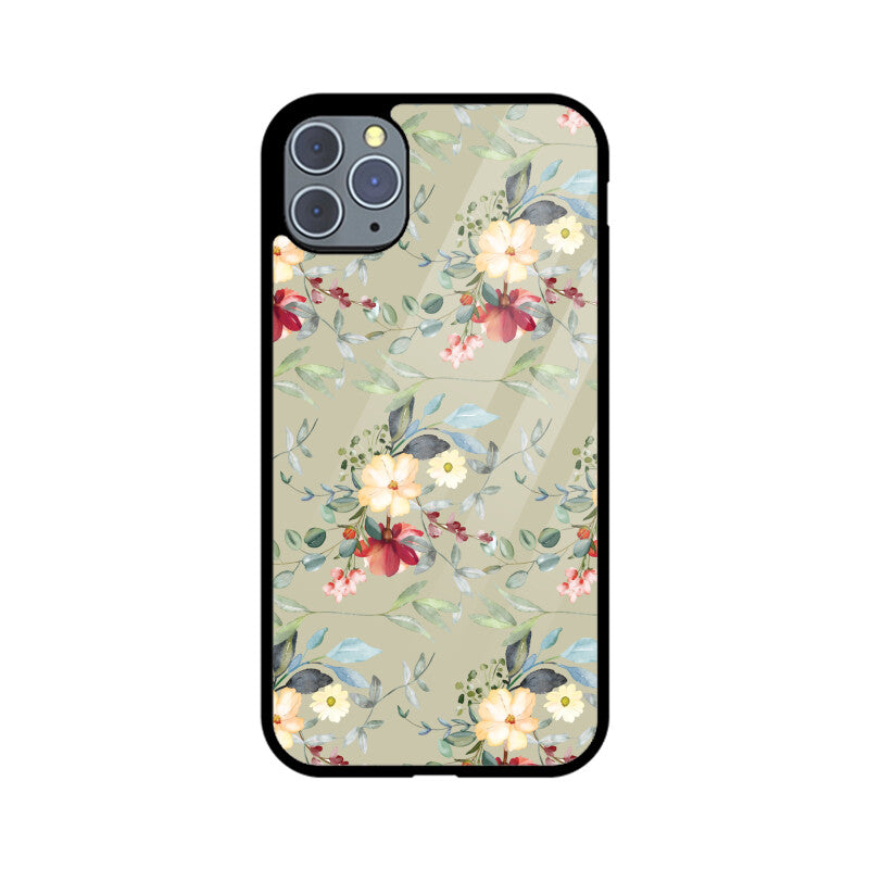 Bouquet Tapestry | Glass iPhone Case