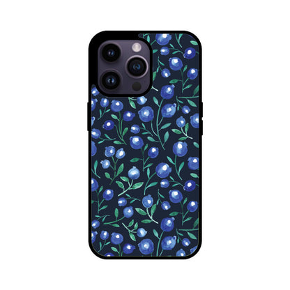 Blueberry Bliss | Glass iPhone Case