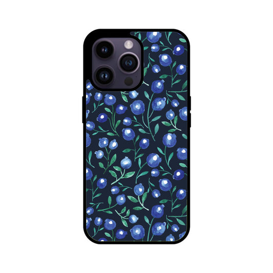 Blueberry Bliss | Glass iPhone Case