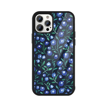 Blueberry Bliss | Glass iPhone Case