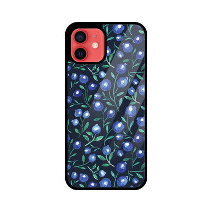 Blueberry Bliss | Glass iPhone Case
